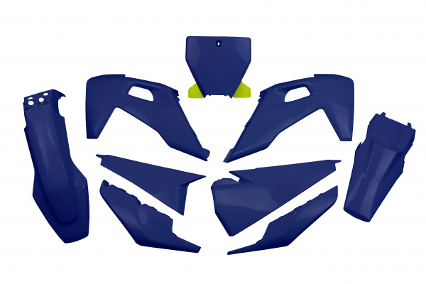 Kit Plastiche blu per Husqvarna TC 250 - TC 125 - FC 250 - FC 350 - FC 450 - TX 300 - FX 350 - FX 450